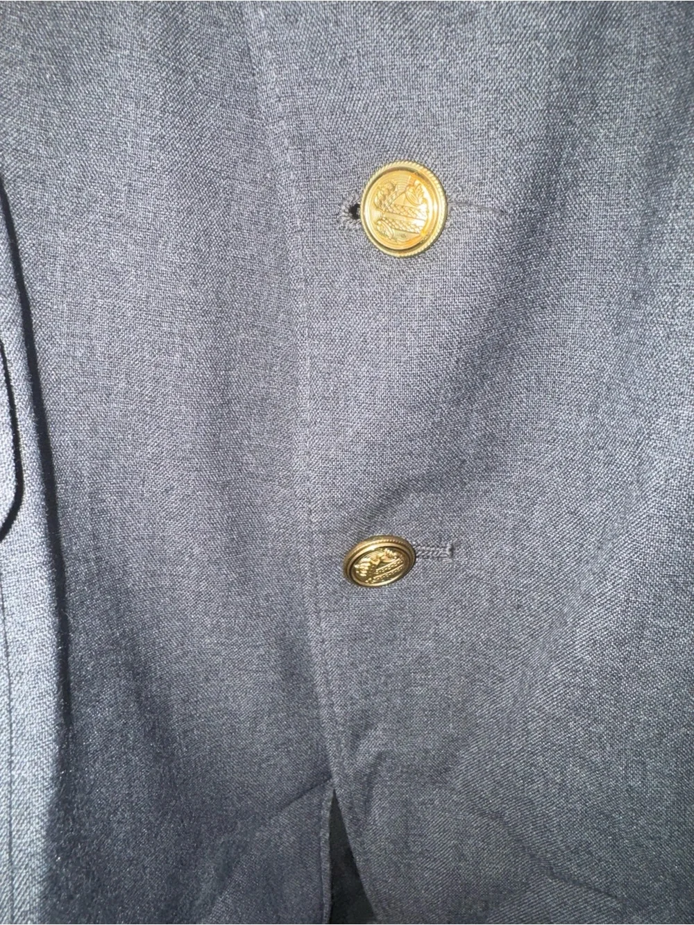 Men's Classic Gray Two-Button Sport Coat